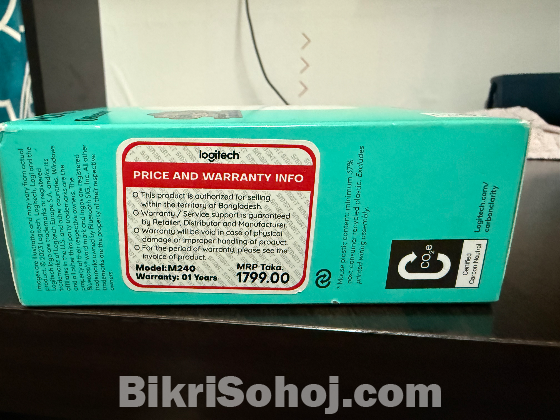 Logitech M240 Silent Bluetooth mouse in